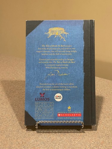 Tales of Beedle the Bard by J K Rowling (HC Edition, 1st Printing) Harry Potter - Picture 5 of 13