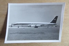 1960'S PHOTO AVION BOEING 707-436 AIRLINER G-APFD BOAC BRITISH AIRLINE