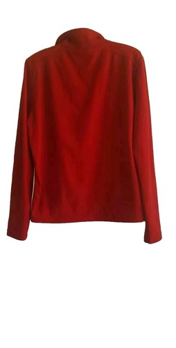 Prada Vintage 1/4 Zippered Sweatshirt Red/white Stripes. - Picture 5 of 9