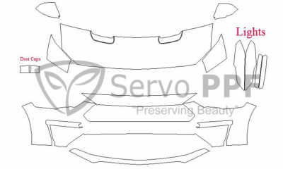 PreCut Suntek PPF-Ultra Clear Bra Film for 18+ Ford Mustang (GT, EcoBoost)
