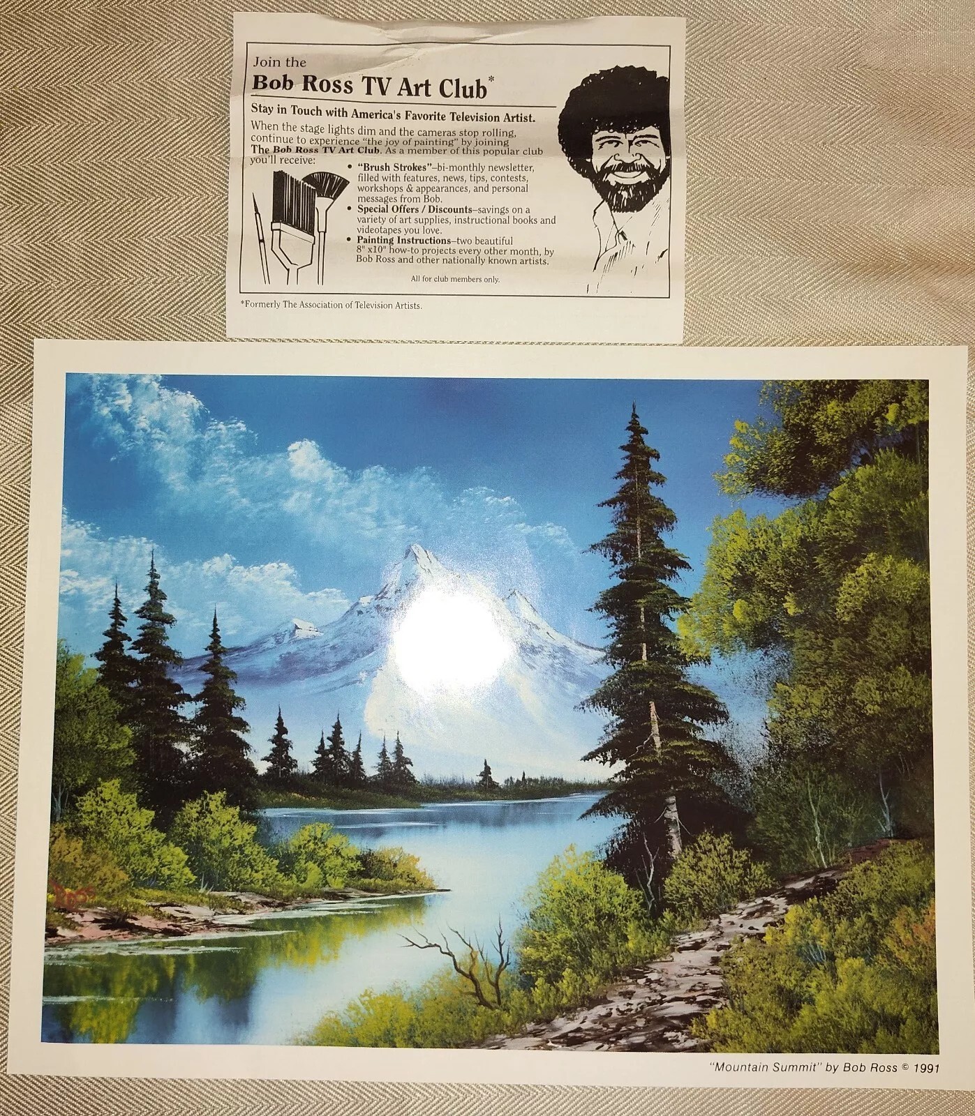 Renoir Table Easel Sketchbox Metal Lined Drawer/ Bob Ross paint brushes