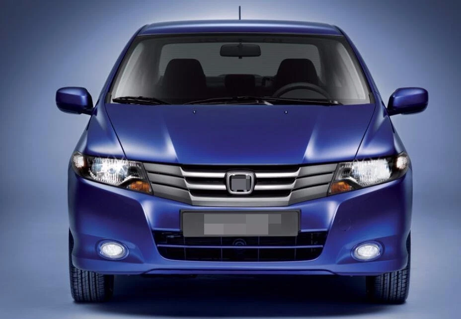 Parachoques delantero gancho de remolque ojo cubierta remolque enganche tapa redonda para Honda City 2009-2011 Foto 2 de 3