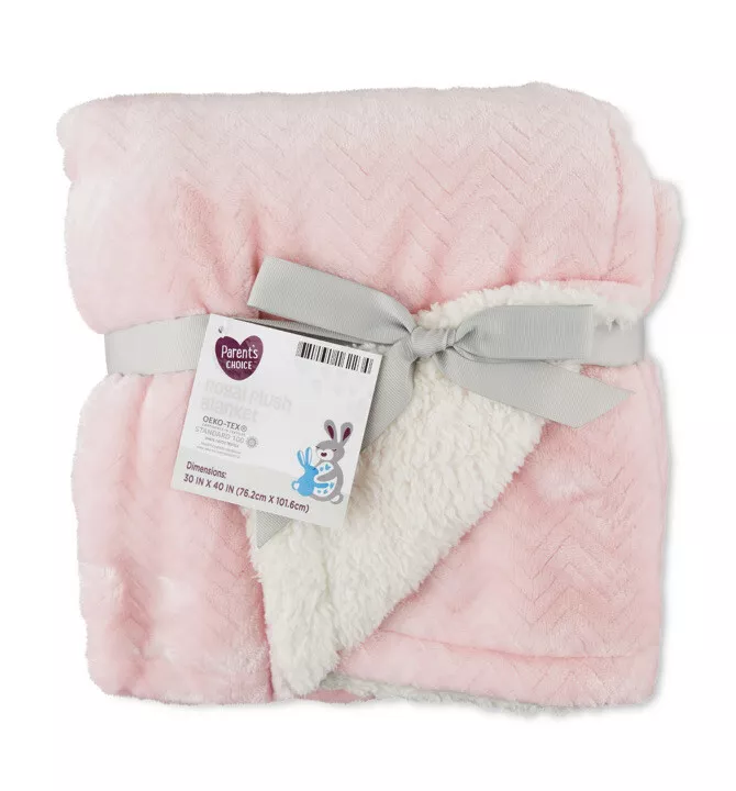 Parent's choice plush baby blanket sale