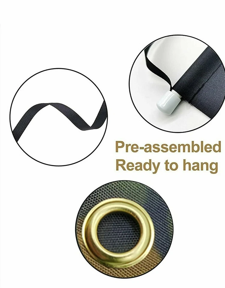 Graduation Party Decor LOT: In/Outdoor Banner, Foil Curtain, Advice Cards - Image 3 of 4