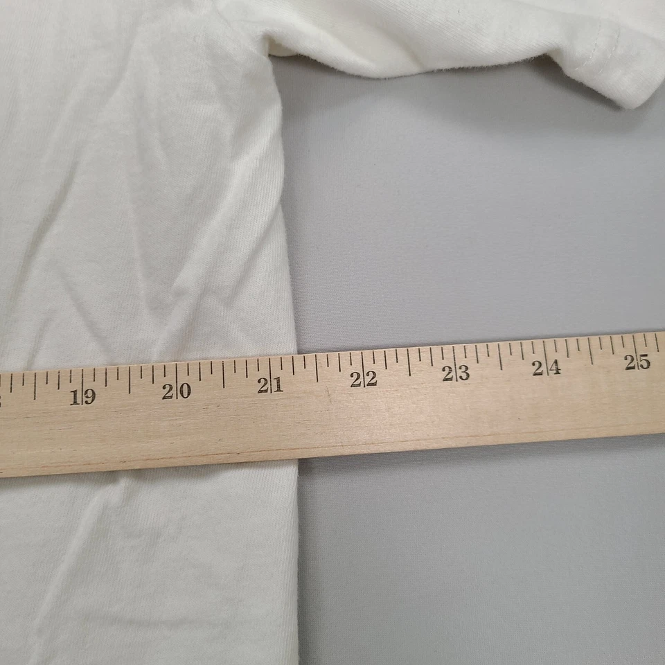 Volcom Shirt Adult Large White Mr Plant Casual Outdoors Comfort Mens - Image 4 of 4