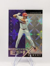 1993 Pinnacle All Star Epic Juan Gonzalez Purple