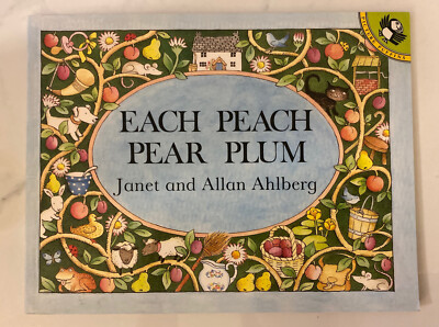 Each Peach Pear Plum; Allan Ahlberg, Picture Puffin Books - Paperback, 1986