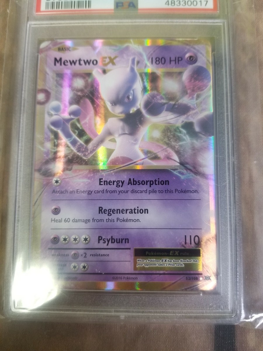 MミュウツーEX 2016PSA 9 2016 Pokemon XY Evolutions #52 Mewtwo EX PSA 9 MINT | eBay