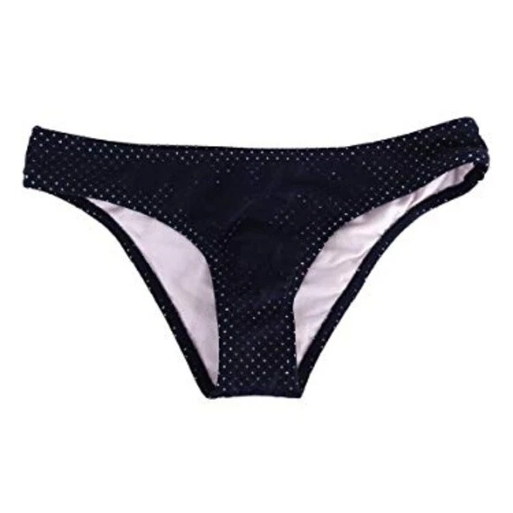 Rachel Roy 激光网格运动比基尼下装黑色 XLarge 全新带标签 — 第 3/4 张图片