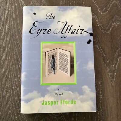 2002 THE EYRE AFFAIR Jasper Fforde 1st Edition First Printing Hardcover MINT DJ
