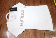 Equiline, New, Gigerg t-shirt, white, SMALL, MSRP $99