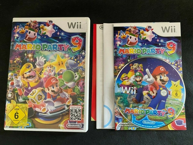 Mario Party 9 Nintendo Wii 12 Dvd Box Gunstig Kaufen Ebay