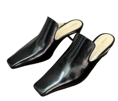 KHAITE The Marfa leather mules Women s Size 36/6