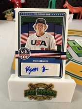 2023 RYAN HARWOOD PANINI USA STARS & STRIPES 15U SIGNATURES AUTO!!