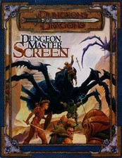 DUNGEON MASTER SCREEN VF Dungeons Dragons D D Master's Master Tri-Fold Guide