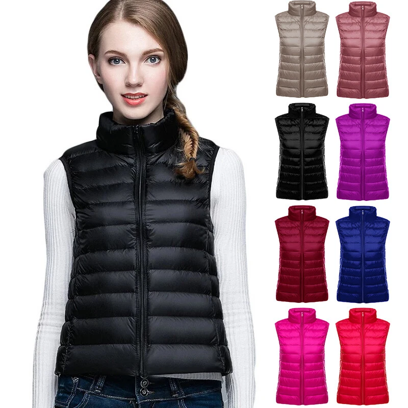 Down sleeveless jacket outlet