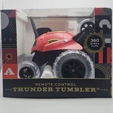 F.A.O. Schwarz Remote Control THUNDER TUMBLER 360 Spins & Flips Stunt Vehicle 