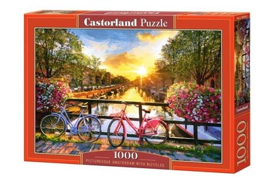 Castorland Amsterdam Landscape Puzzle – 1000 Piece Jigsaw Puzzle For Adults & Families, Finished Size 26.77x18.5 Inches - View #12