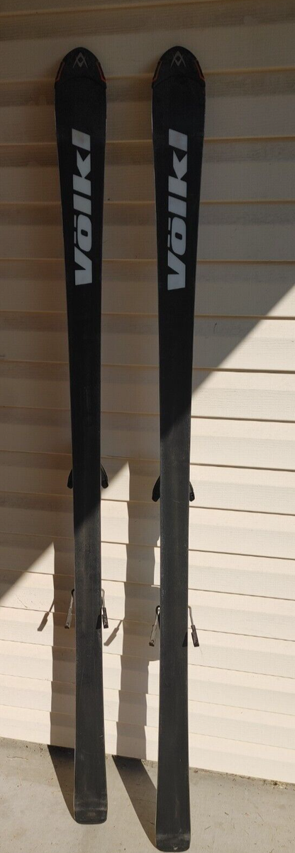 Volkl P40 RC Energy 3D Sidecut Racing Snow Skis with Salomon