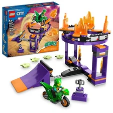 LEGO City Stuntz Dunk Stunt Ramp Challenge Building Toy Set 144 Pieces NEW 60359