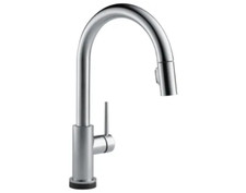 READ Delta 9159TV-AR-DST 0 Trinsic VoiceIQ Voice Activated Pull Down Kitchen Fa