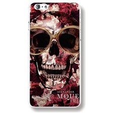Kritzel iPhone 6 6s Schutz Hülle Handy Cover Case Tasche Slim Bumper Skull #150