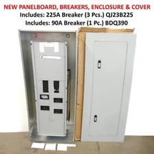SIEMENS - P356ML800ATS - 800A Panelboard, Box, Cover & Breakers 208y/120 3PH/4W 