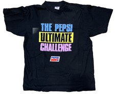 VTG The Pepsi Ultimate Challenge T-Shirt Men's Large Single Stitch Delta Tag