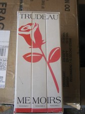 Pierre Elliott Trudeau Memoirs Vol. 1,2,3, 1919-84 VHS set Polygram Video 1994
