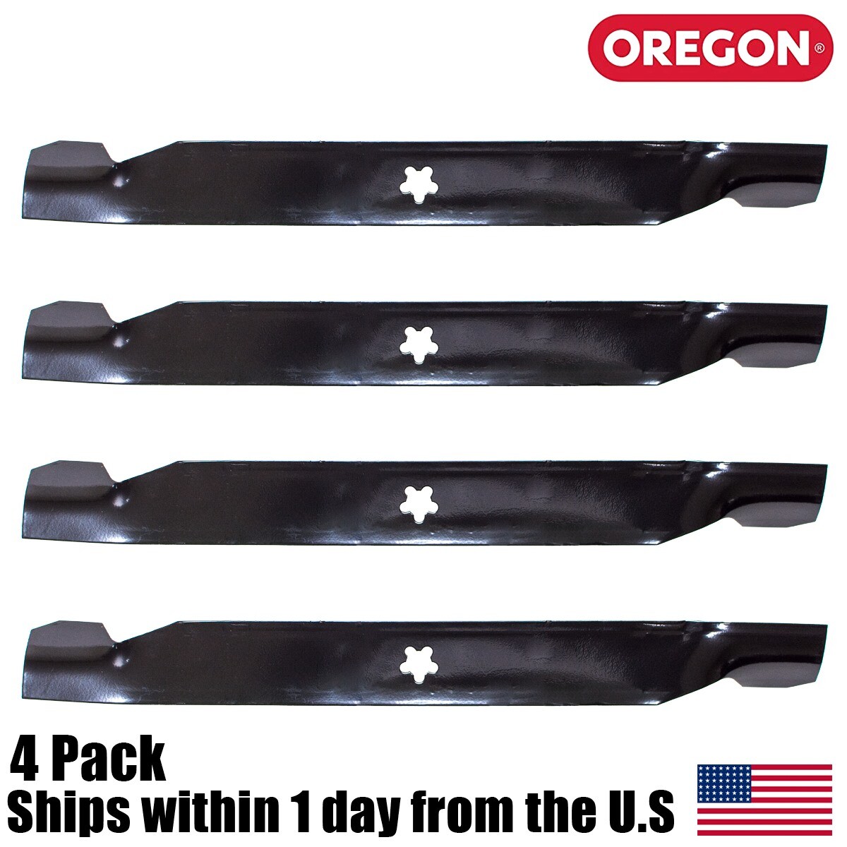 4PK 340178 High Lift Blades for 42" AYP 138971 Craftsman YS4500 127843