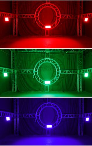 Flash luce di lavaggio strobo 200 W LED RGB illuminazione palco DMX discoteca spettacolo DJ party - Foto 12 di 16