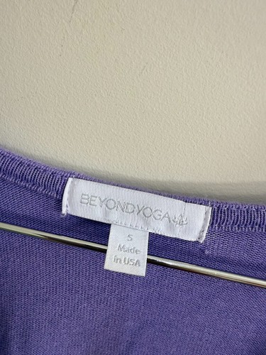 Beyond Yoga Women's Wrapped Up Pullover Sweater Soft Stretchy Lilac Size S - Picture 7 of 17