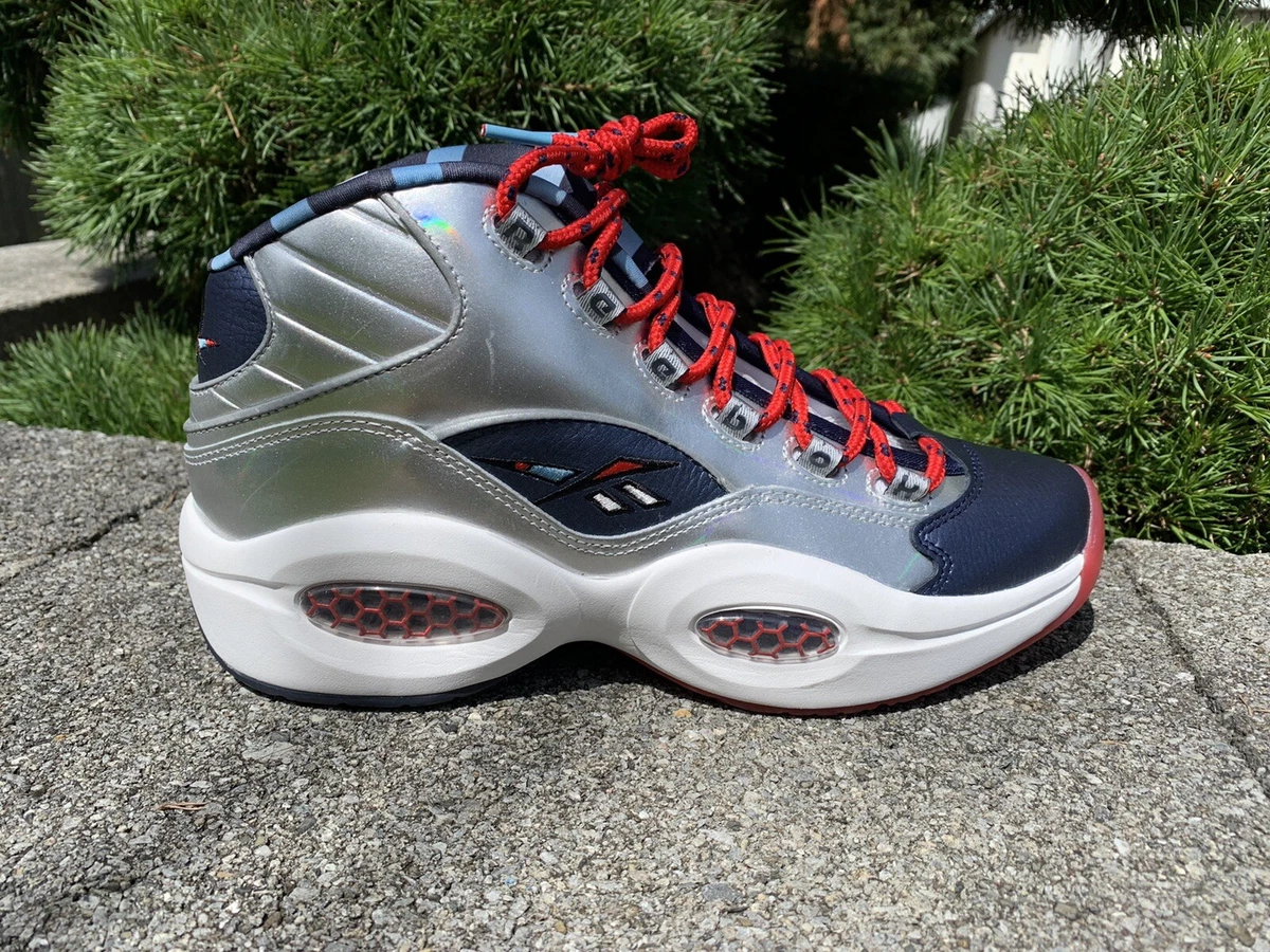 Reebok Question Mid X James Harden Allen Iverson FZ1366 OG Meets OG SZ 9.5