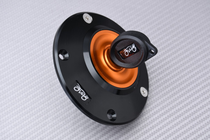 Bouchon de réservoir pour ravitaillement rapide à clé Ducati ST3 orange