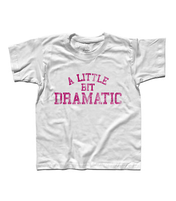 Kinder T-Shirt A LITTLE BIT DRAMATIC Queen George Mean Girls Rachel McAdams
