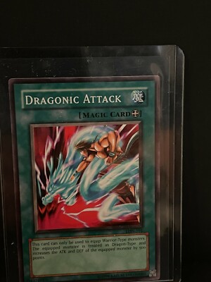 1996 Konami Yu-Gi-Oh! Card Dragonic Attack (Magic) LON-101 BB4 AXT | eBay