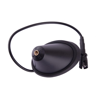 Shark Fin Car Antenna – Rectangular Base, Fits Fiat 500L, 500X, New Panda – 21.4 Cm, Black
