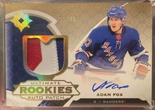 2019-20 Ultimate Collection Hockey Cards 35