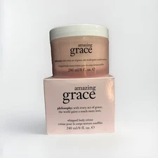 Philosophy Amazing Grace Whipped Body Cream 8oz New In Box
