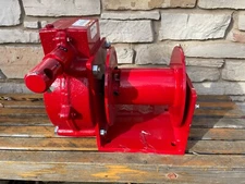 Thern Model 482 Hand Winch,Worm Gear,W/Brake,4000 Lb.