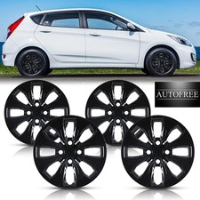 14 Hubcaps Set Of 4 Wheel Cover For 2012-2017 Hyundai Accent Sedanhatchback 14 Hubcaps Set Of 4 Wheel Cover For 2012-2017 Hyundai Accent Sedanhatchback