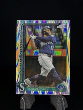 2025 Topps Chrome Update Series - Josh Naylor #USC62 RayWave Refractor