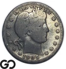 1905-S Barber Quarter