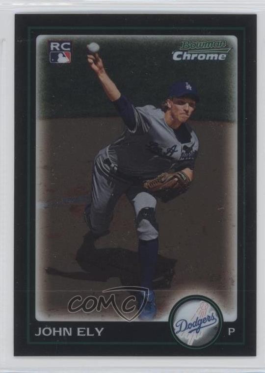 2010 Bowman Chrome Refractor John Ely #193 Rookie RC 0c2