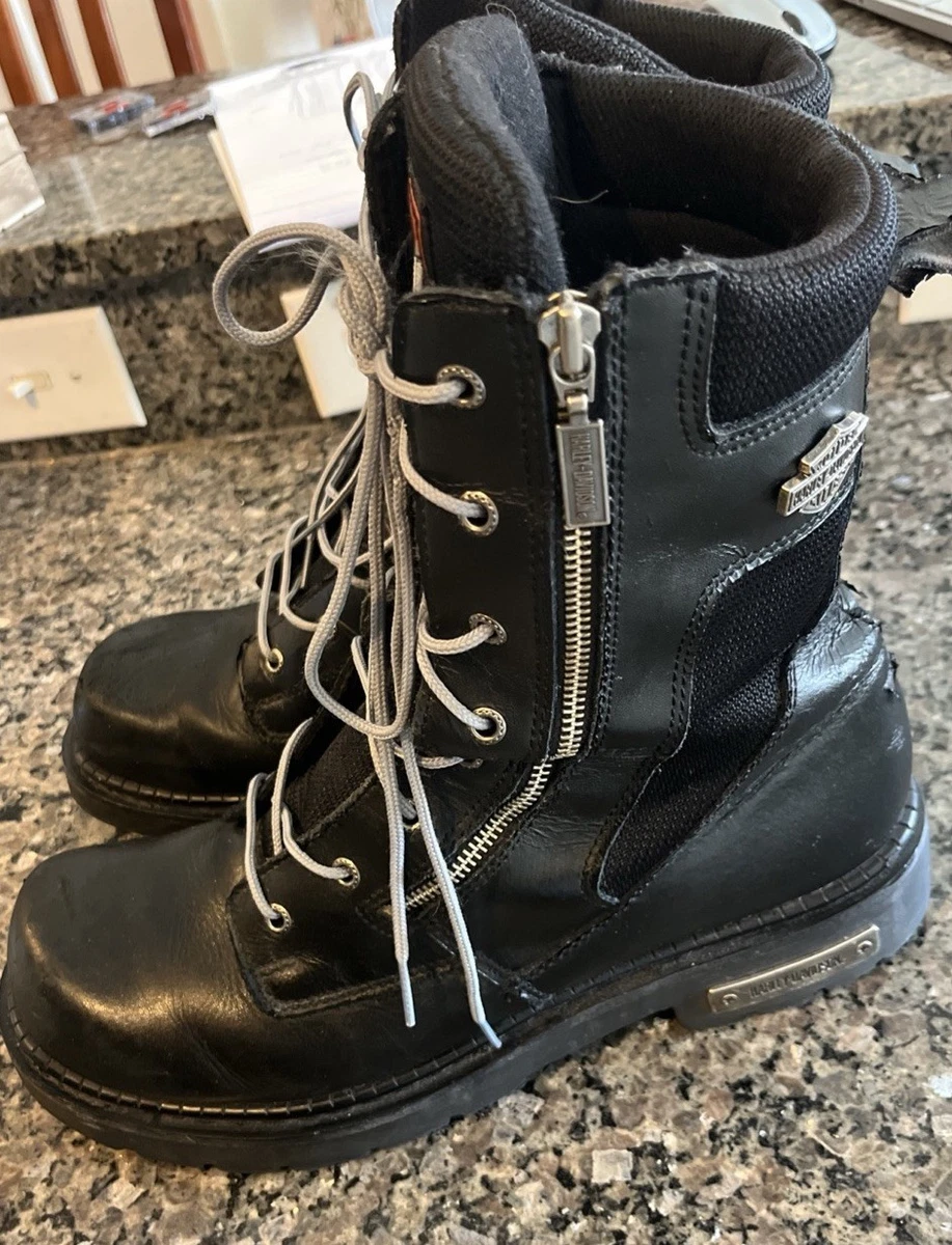 Harley-Davidson Zip Leather Upper Boots for Men for Sale | Shop