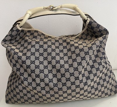 Gucci Tasche Hobo Canvas Vintage