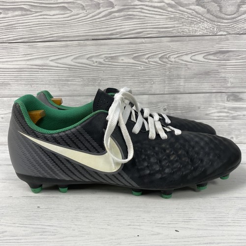 NIKE MAGISTA OLA II FG Black/White/Dark Grey/Stadium Green Size 7 PK - Picture 5 of 12