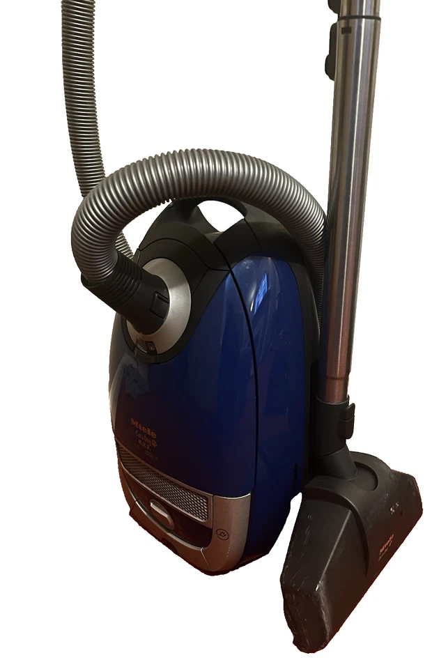 Miele Cat & Dog Max Vacuum Cleaner With Attachments - Blue - Good Condition - Image 3 of 4