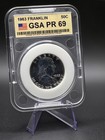 1963 Proof Silver Franklin Half Dollar, GSA PR 69 — photo 8