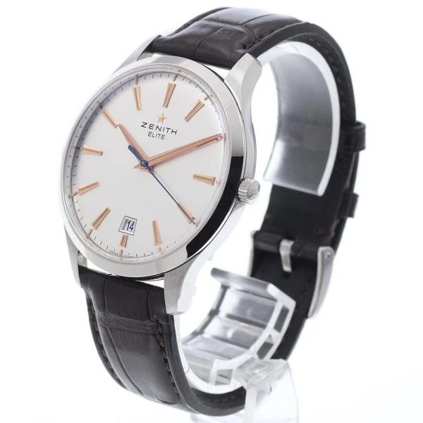 Zenith — Zenith Captain Elite 03.2020.670 40mm SS Silver Dial Automatic Watch #C6670